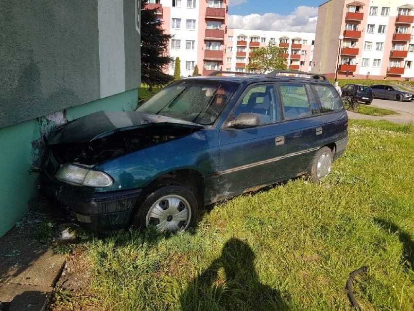 Jedna osoba ranna w wypadku na ul. Dworcowej w Pelplinie