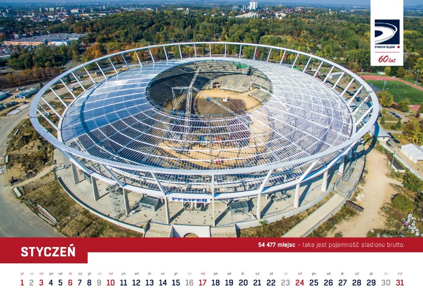 Stadion Śląski ma też swój kalendarz na rok 2016 - zobacz go!