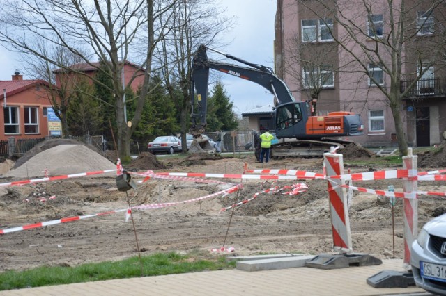 Skwer przy ul. Armii Krajowej w Sławnie zmienia swoje oblicze