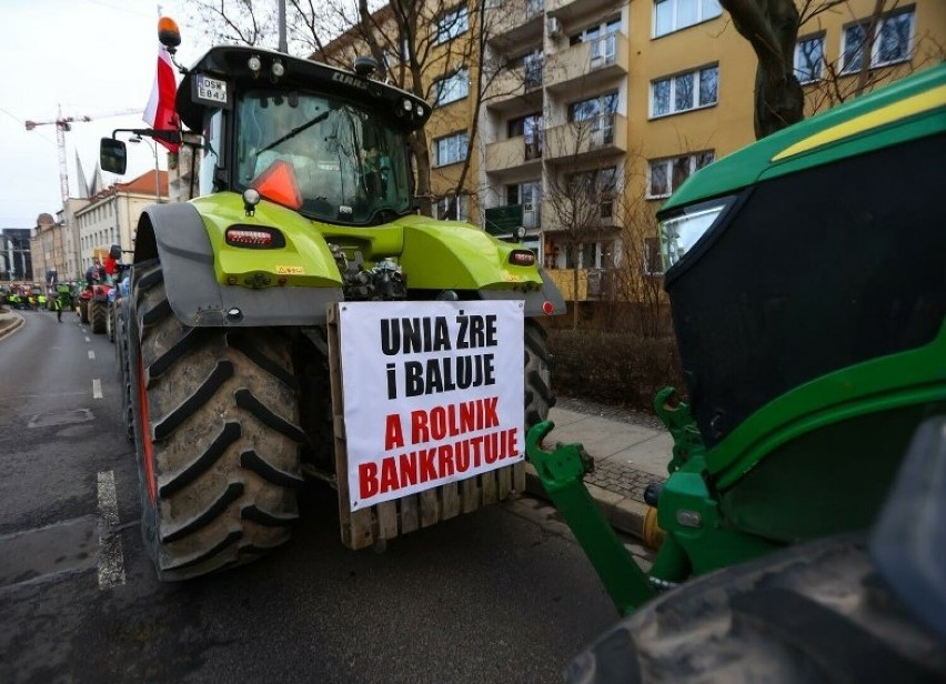 W całym kraju protestują rolnicy