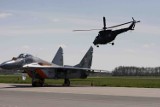 Samoloty MiG-29 nad Żuławami. Ćwiczenia pilotów z 22 Bazy Lotnictwa Taktycznego