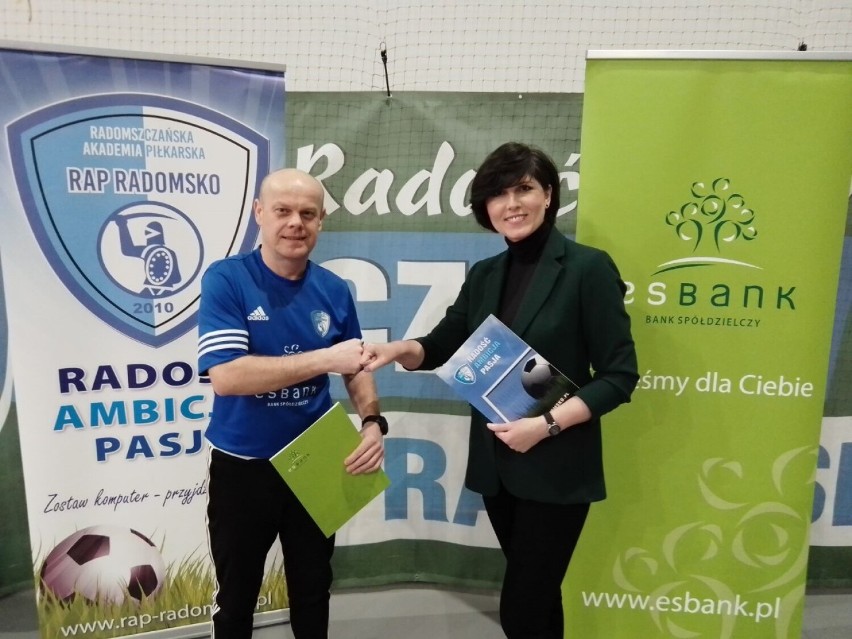 ESBANK Radomsko podpisał umowę sponsorską z RAP Radomsko