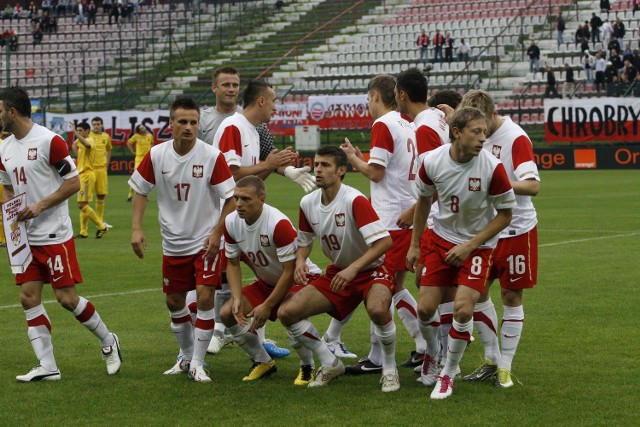 Zdjęcie z meczu Polska - Ukraina