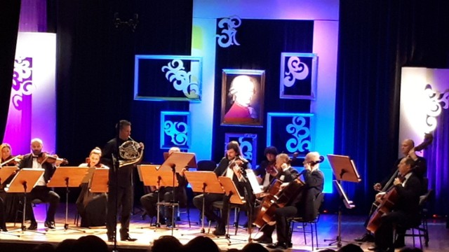 Wykonawcami koncertu byli Igor Szeligowski – waltornia i Radomska Orkiestra Kameralna. W programie królowała muzyka Mozarta.
