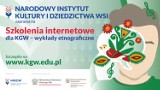 Webinaria etnograficzne dla KGW! Cykl wykładów online startuje 6 listopada!