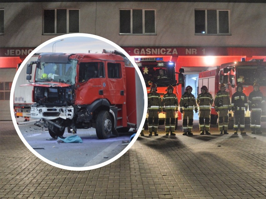 Strażacy z Włocławka oddali hołd zmarłym strażakom OSP...