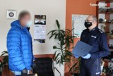 Komendant policji podziękował świadkowi, który pomógł wyeliminować z ruchu pijanego kierowcę