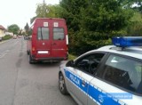 Przeładowany bus w Jaworze