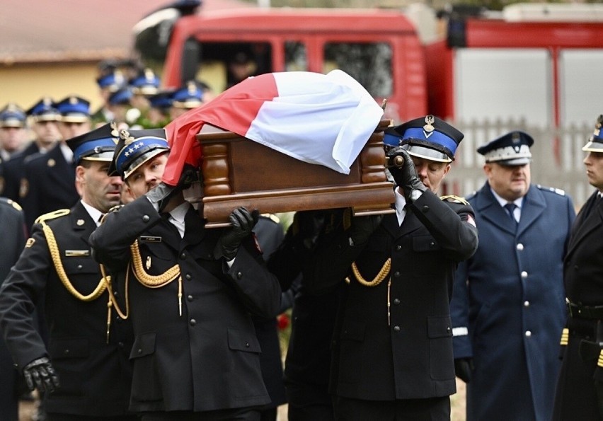 Pogrzeb tragicznie zmarłego strażaka ś.p Bartosza Błyskala