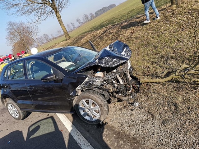 W wyniku zderzenia poszkodowanych zostało 5 osób, z czego troje trafiło do kwidzyńskiego szpitala