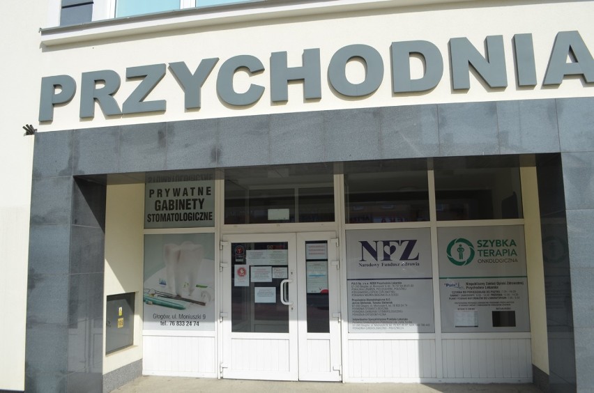 Głogowskie przychodnie zmieniły system pracy. Proszą pacjentów, by przychodzili tylko w koniecznych przypadkach