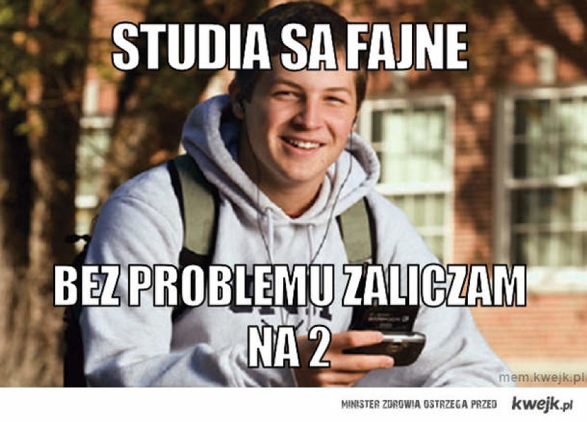 Najzabawniejsze memy u polskich studentach