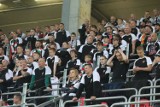 Kibice Zagłębia Sosnowiec wsparli zespół na meczu z GKS-em w Tychach ZDJĘCIA