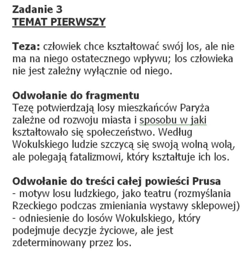 JĘZYK POLSKI MATURA 4 maja. Arkusze i odpowiedzi z matury 2015