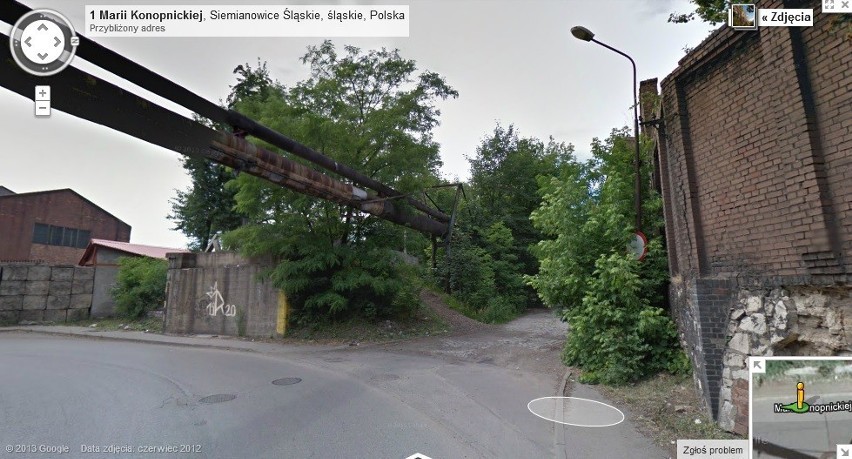 Siemianowice: Siemianowice na Google Street View. Zobacz czy czegoś już nie ma