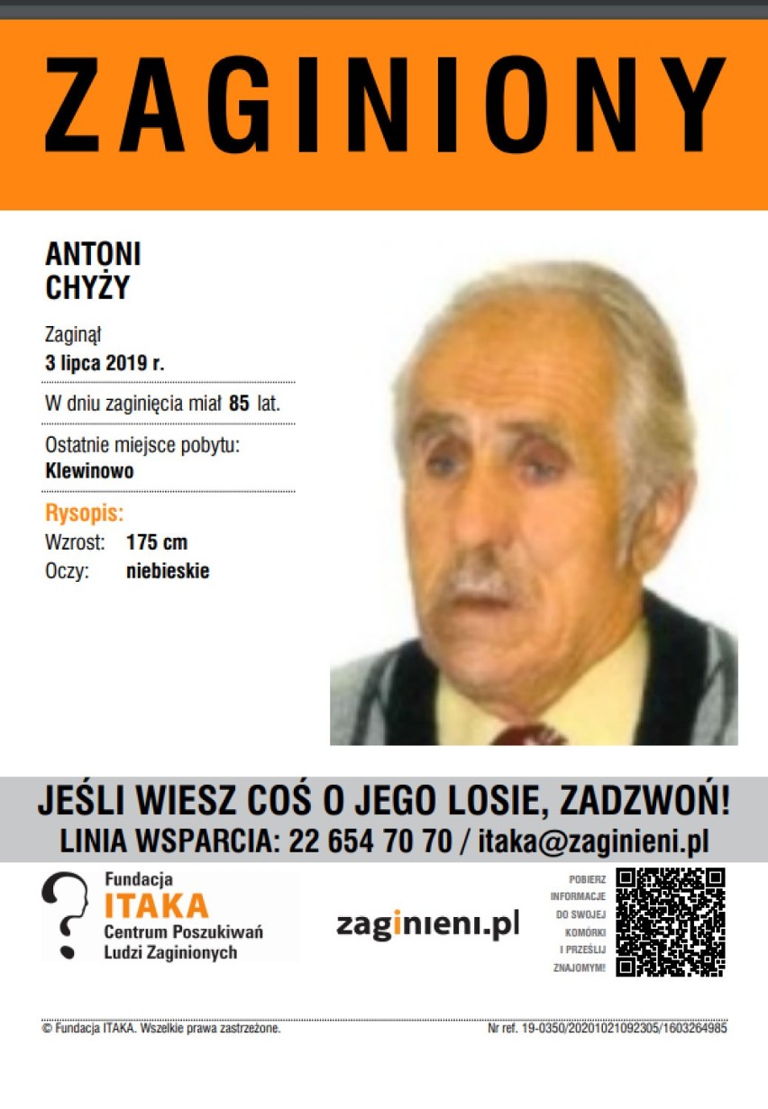 Zaginieni z województwa podlaskiego. Widziałeś ich? Zobacz listę poszukiwanych! [ZDJĘCIA] 21.10.2020