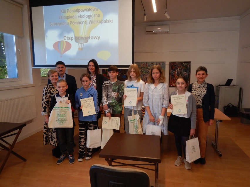 Sukces uczniów z SP Budzyń w etapie powiatowym XIII Olimpiady Ekologicznej Subregionu Północnej Wielkopolski