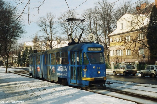 Linia tramwajowa nr 9 została uruchomiona jesienią 1913 r. MPK ...