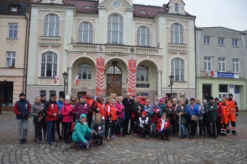 Niepodległościowy Marsz Nordic Walking w Wejherowie - 2019