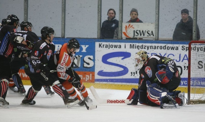 Polska Liga Hokejowa: JKH GKS Jastrzębie - Ciarko PBS Bank Sanok 1:2 [ZDJĘCIA]