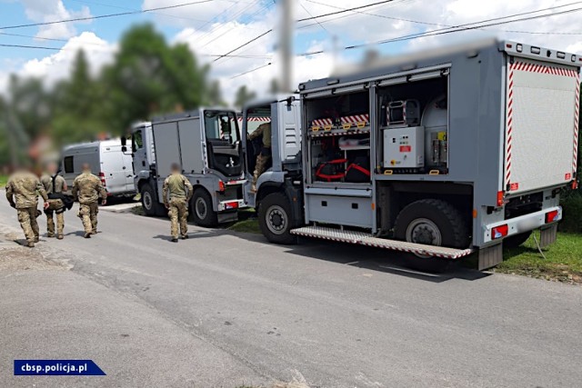 CBŚP przejęło materiały wybuchowe