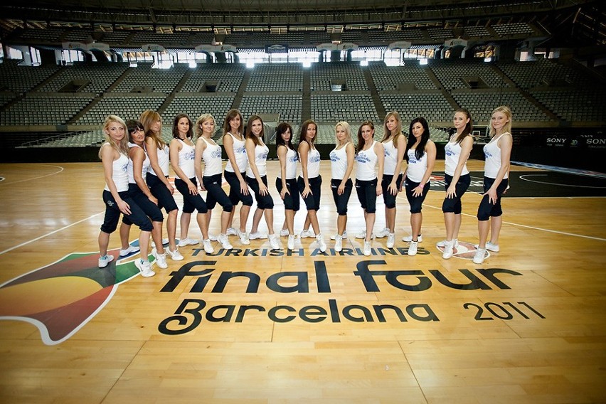 Cheerleaders Prokom na Final Four Euroligi 2011 (galeria)
