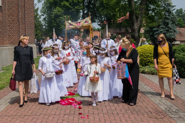 Boże Ciało w Sanktuarium Matki Bożej Księżnej Sieradzkiej w Charłupi Małej