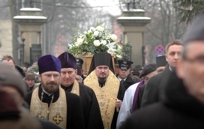 Kraków: pogrzeb Jerzego Nowosielskiego [ZDJĘCIA]