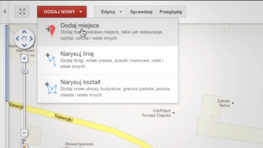 Dzięki Google Map Maker możesz mieć wpływ na to, co znajduje...