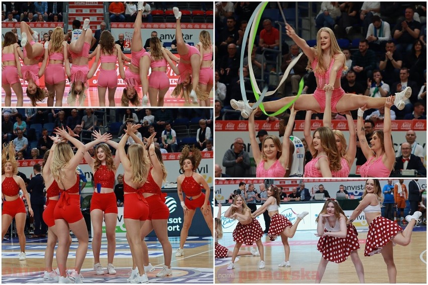 Zdjęcia z występu Cheerleaders KK Włocławek podczas meczu...