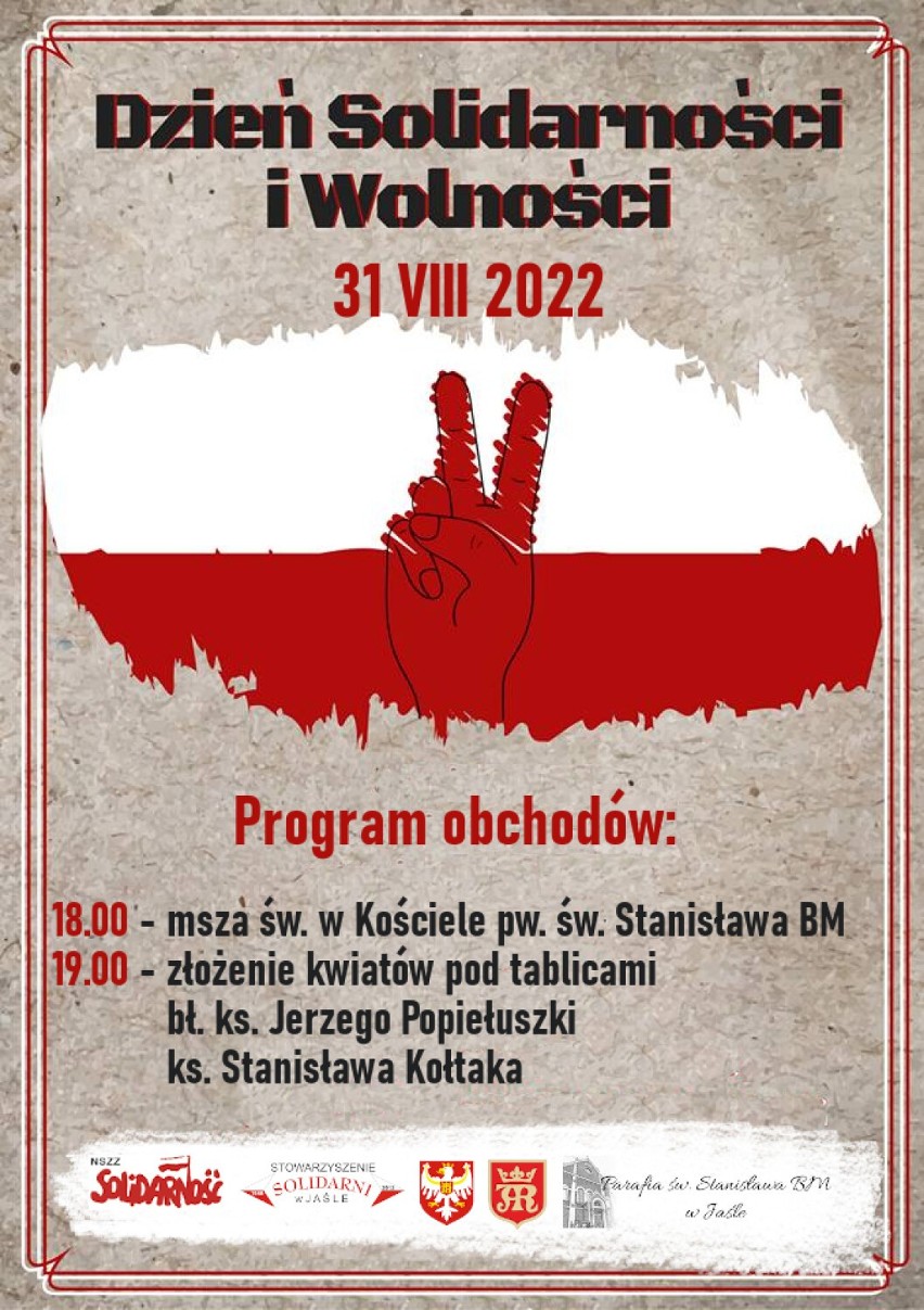 Dzisiaj obchody Dnia Solidarności i Wolności w Jaśle