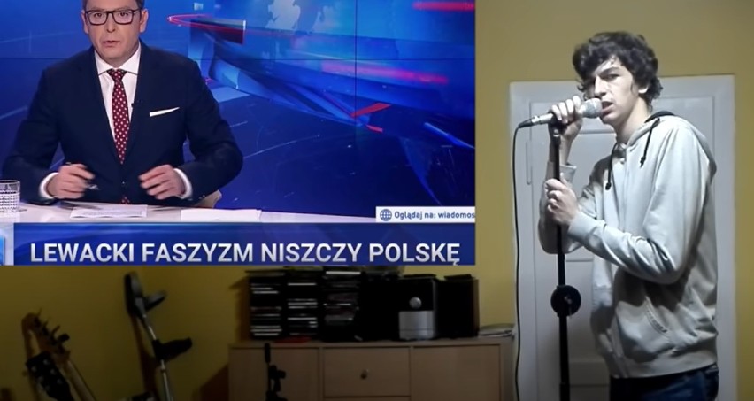 Paweł Kieler z Tuplic postanowił wesprzeć protest kobiet...