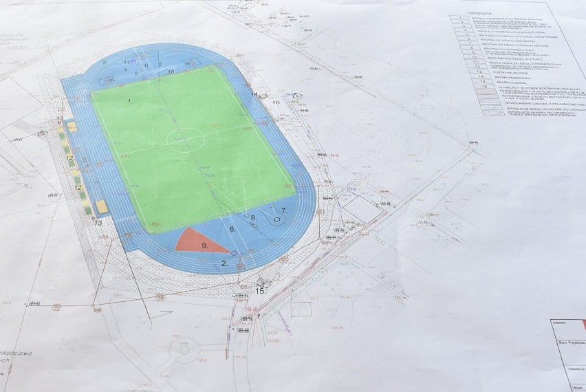 Plan przebudowy stadionu
