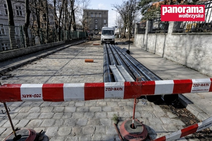 Przebudowa pl. Na Rozdrożu w Wałbrzychu