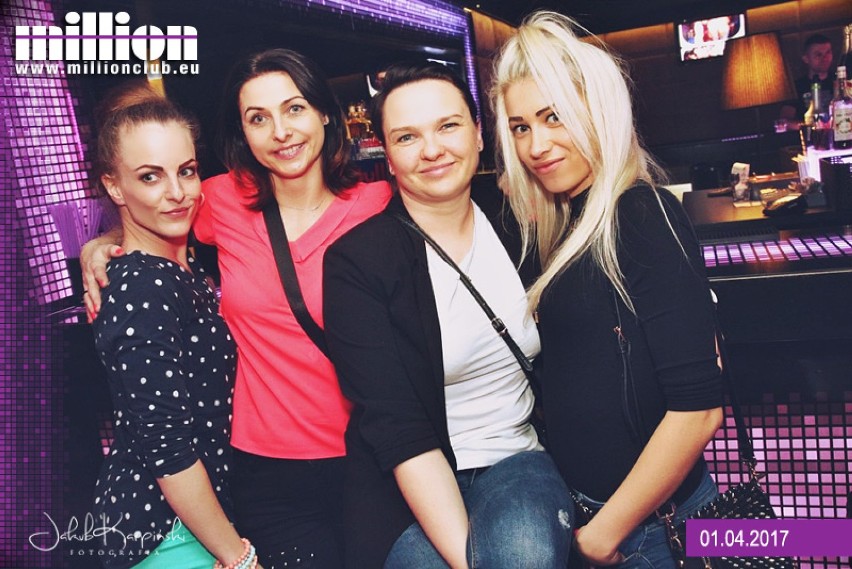 Impreza w klubie Million Włocławek - 1 kwietnia 2017 [zdjęcia]