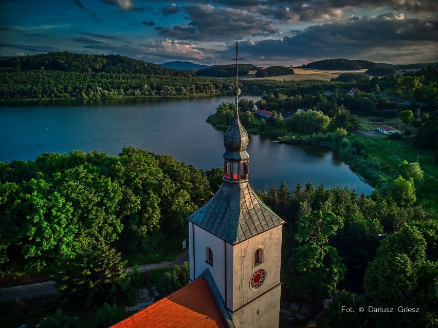 Jezioro w Dobromierzu jest jak dolnośląska Solina, tyle że z...