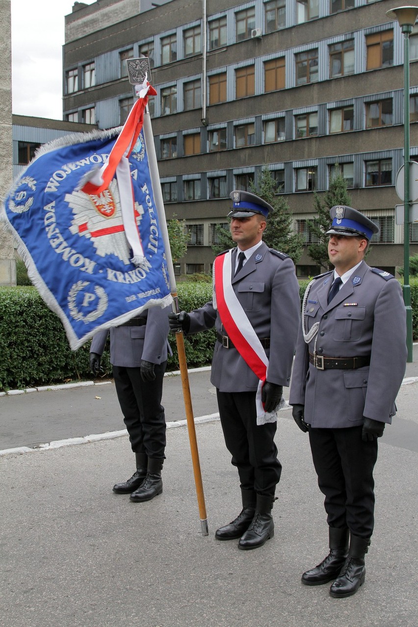 Ślubowanie małopolskich policjantów