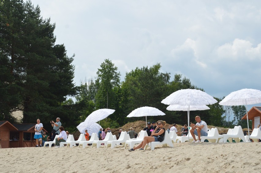 Tak wyglądała plaża dla mieszkańców Żagania na Gryżycach w...