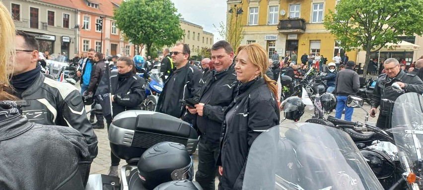 Motór Budzyń na rozpoczęciu sezonu motocyklowego w Gnieźnie