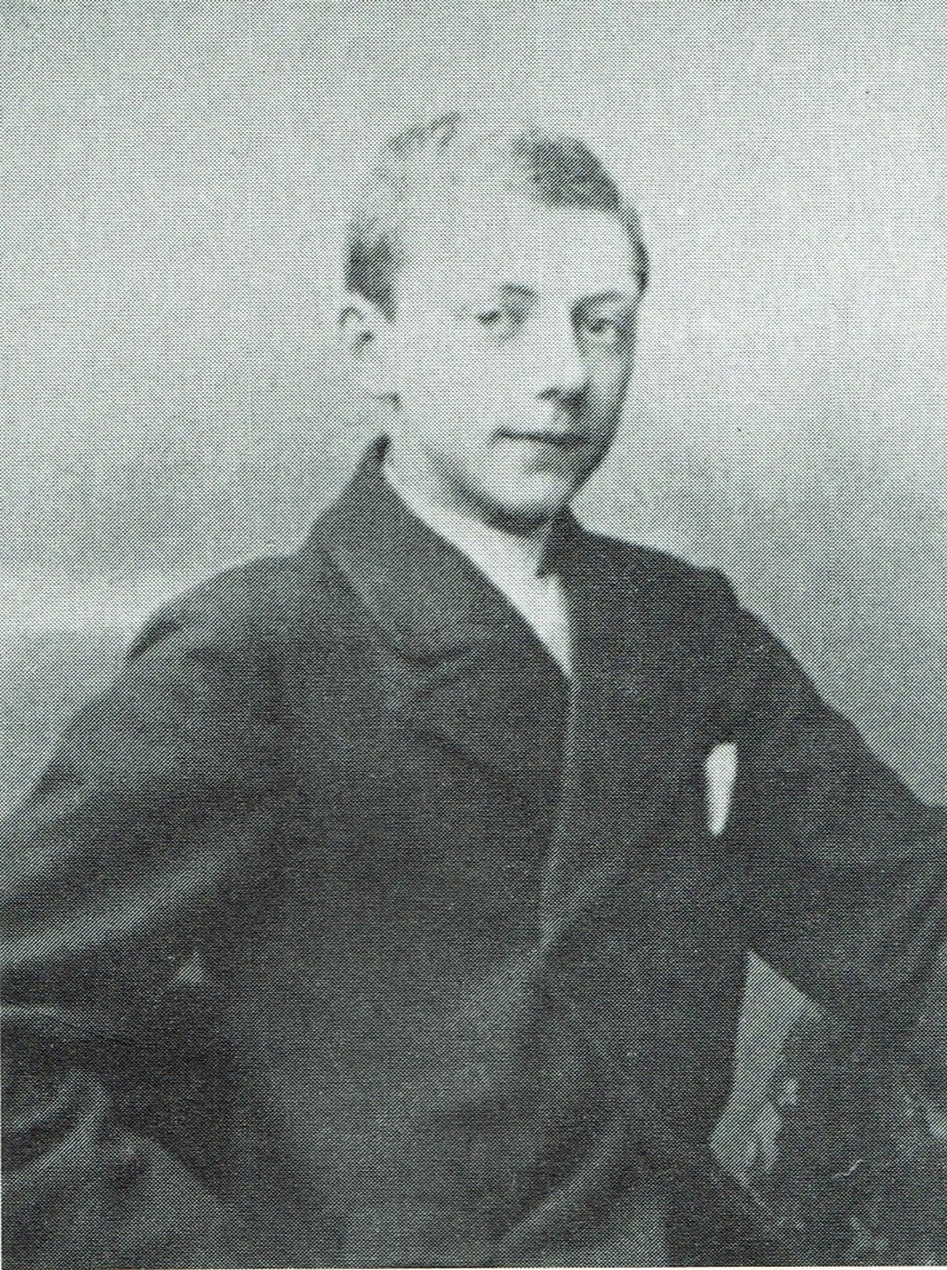 Waldemar Bonsels w młodości.