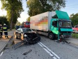 Słowino: Zderzenie dwóch Mercedesów, jedna osoba ranna [ZDJĘCIA] - 23.08.2019 r.