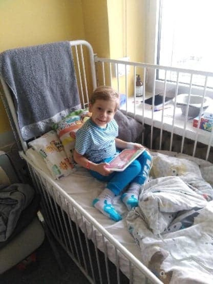 4-letni Gabryś walczy z jednym z najcięższych nowotworów 