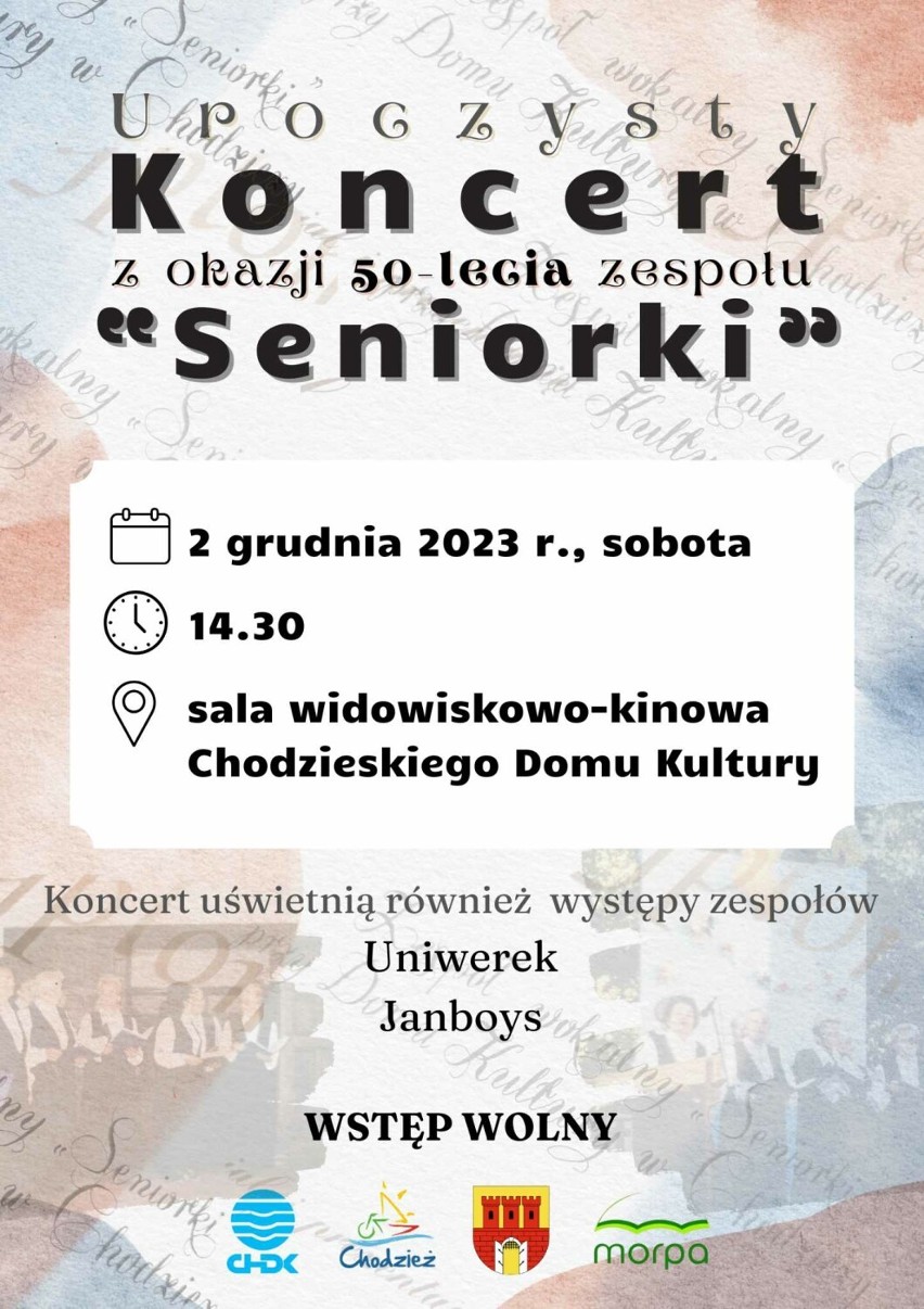 Koncert Z Okazji 50-lecia Zespołu "Seniorki"...