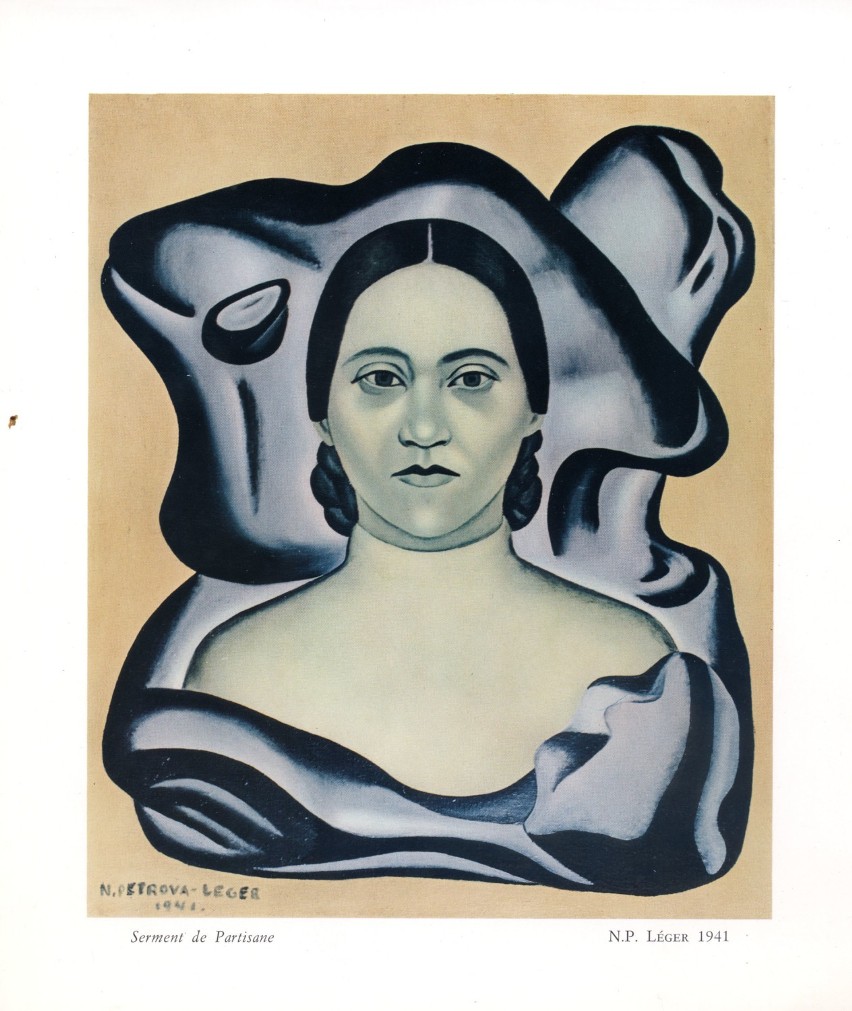 Reprodukcja obrazu Nadii Léger Autoportrait (Autoportret),...