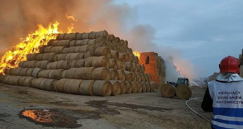 Straż z naszego powiatu pomaga w gaszeniu pożaru w Jordanowie Śląskim 