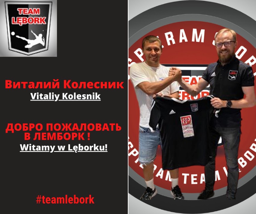 Lębork. Vitaly Kolesnik pierwszym transferem LSSS "Team" Lębork. AMG i Robex nowymi sponsorami