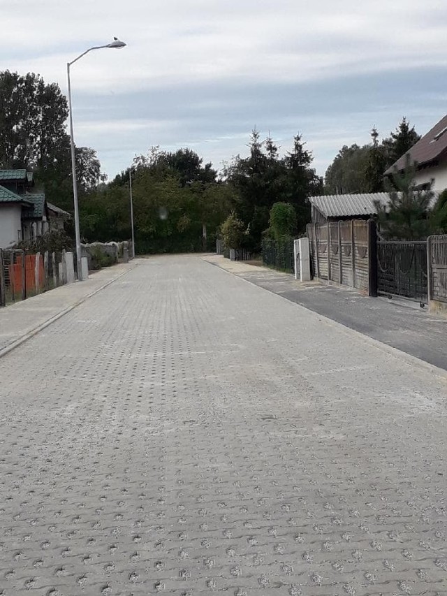 Wyremontowana ulica Łąkowa w Miedzichowie