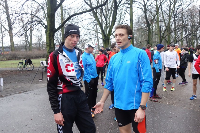 Parkrun Łódź. Bieg w parku Poniatowskiego - 19 grudnia 201