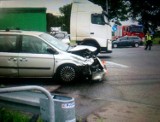 Wypadek w Moszczance: Zderzyły się 3 samochody, 1 osoba ranna 