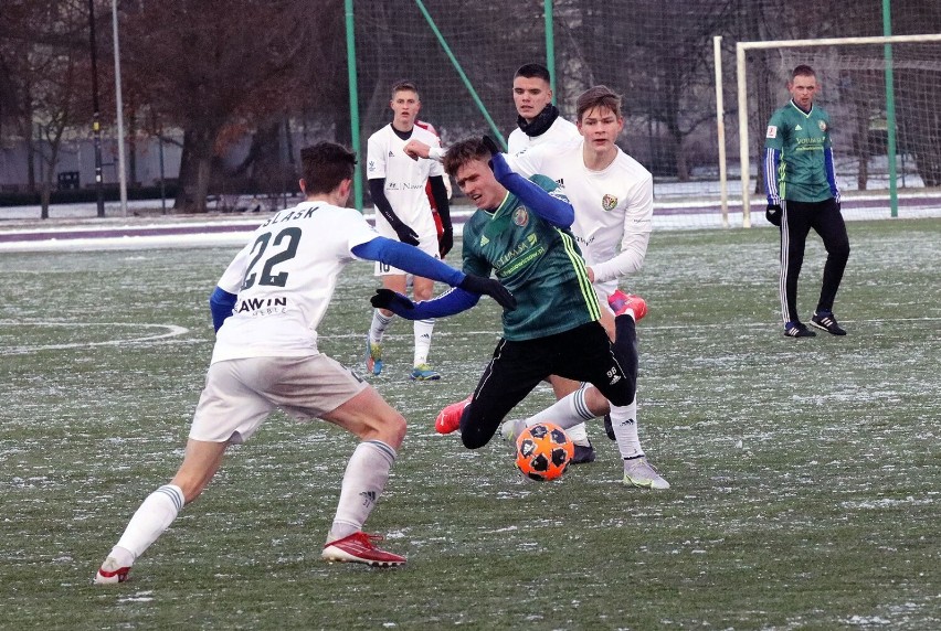 Miedź II Legnica w meczu sparingowym wygrała ze Śląskiem Wrocław CLJ U-18